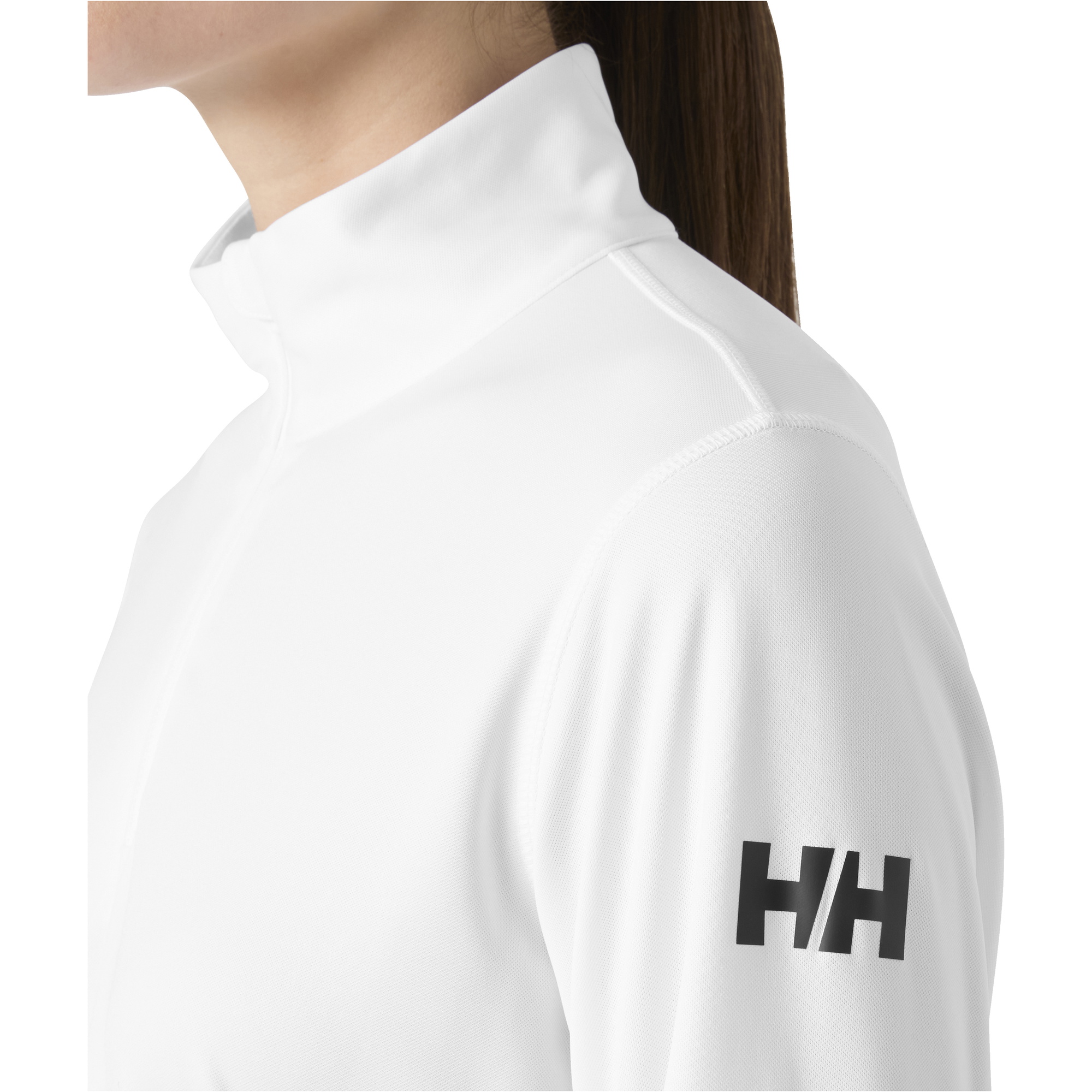 2026 Helly Hansen Frauen Tech 1/2 Zip 49562 - White